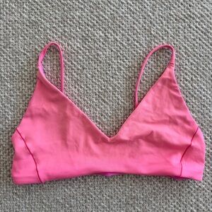 Left On Friday Sunday Top Zinc Neon Pink Size M